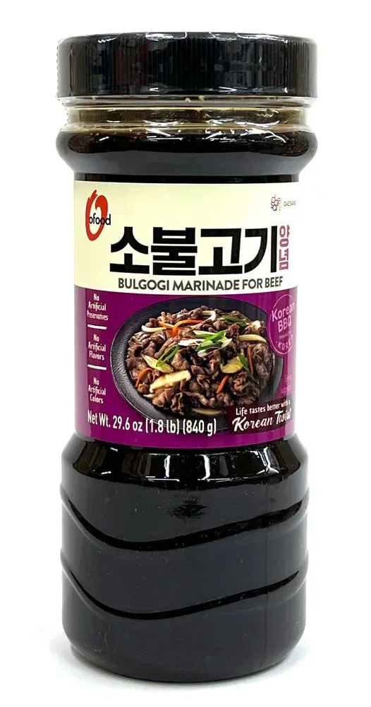 O'foods Bulgogi Marinade Beef 840g